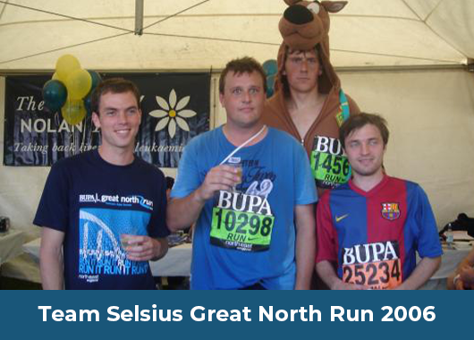 Team Selsius Great North Run 2006